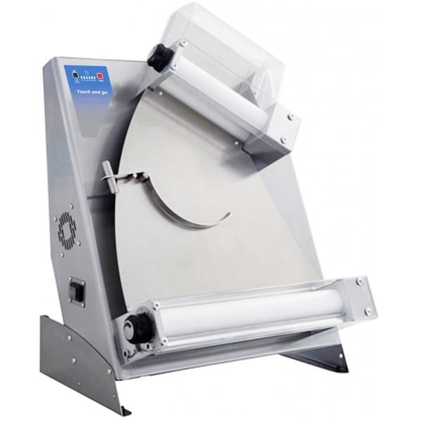 Façonneuse à pizza 400 en acier inoxydable - Matériels Cuisine - 370 W - Diamètre 260 à 400 mm_0