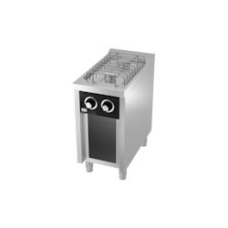HR FAINCA Fourneau à Gaz Série 750 sur Placard - 2 plaques 2x2,6 kW - 400x750x835 - Acier inoxydable 18/10 - CB2F750E_0