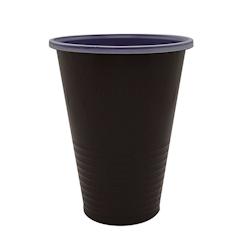 Packnwood FHC - 3 000Pcs - Gobelet plastique PS marron blanc pour distributeur Ø 7cm H95mm 200ml - marron plastique FHC210GDA20M_0