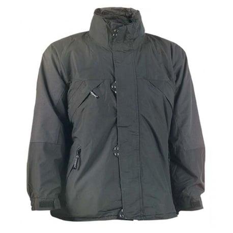 Parka noire AMERICA - 3 en 1 - intérieur polaire - Coverguard | 5AMER_0