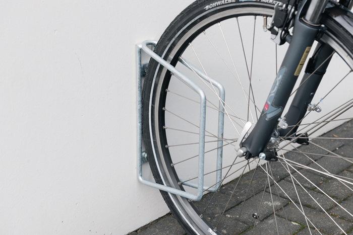Râtelier à  vélos 45 degr. Galvanisé nombre empattements 1 pour fixation murale WSM_0