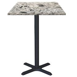 Restootab - Mange-debout 60x60cm - modèle Dina terrazzo cepp - gris TB-DINFF-6060S-CEPP_0