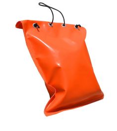 Sac de lestage en PVC orange - 640 g/m², résistant aux UV, 15 kg de capacité_0