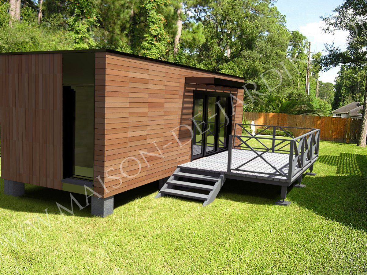 Studio de jardin 2 chambres