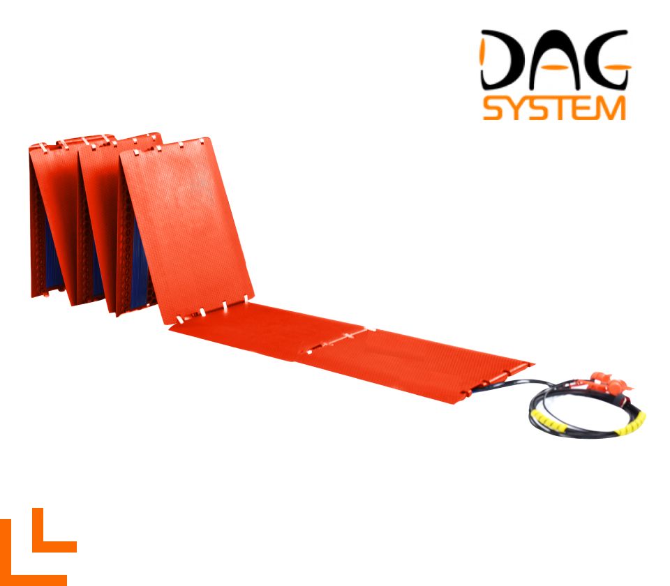 Tapis RFID pliable et modulable - Polyuréthane haute résistance, 6 dBi, fréquence personnalisable_0