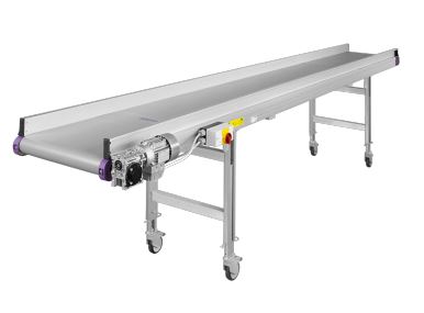 Tapis standard horizontal BMSA - Transport et stockage de pièces avec structure robuste et motorisation multitension_0