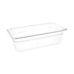 Gastronoble Vogue Récipient GN en polycarbonate GN1/3 100mm - GAS-U233_0