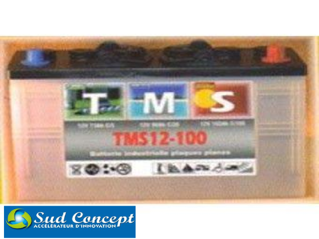 Batterie Acedis Gel 12V - 111Ah - TMS Gel 12-110 - Technologie VRLA pour décharge profonde_0