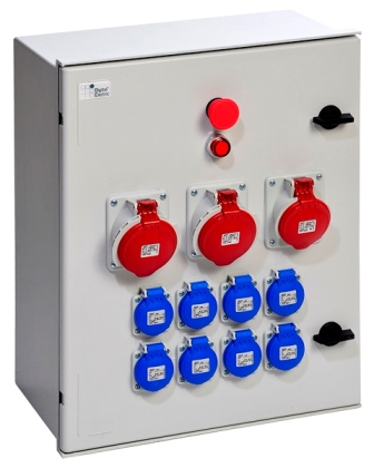 Coffret de distribution - armoire électrique sur mesure pour chantier, scène, atelier_0