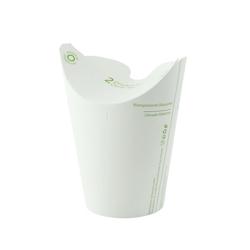 FHC - 500Pcs - Pot Nolida blanc en carton à fermeture intégrée  Ø 10,2cm H81mm 250ml - blanc en carton FHC210LIDFRC8_0