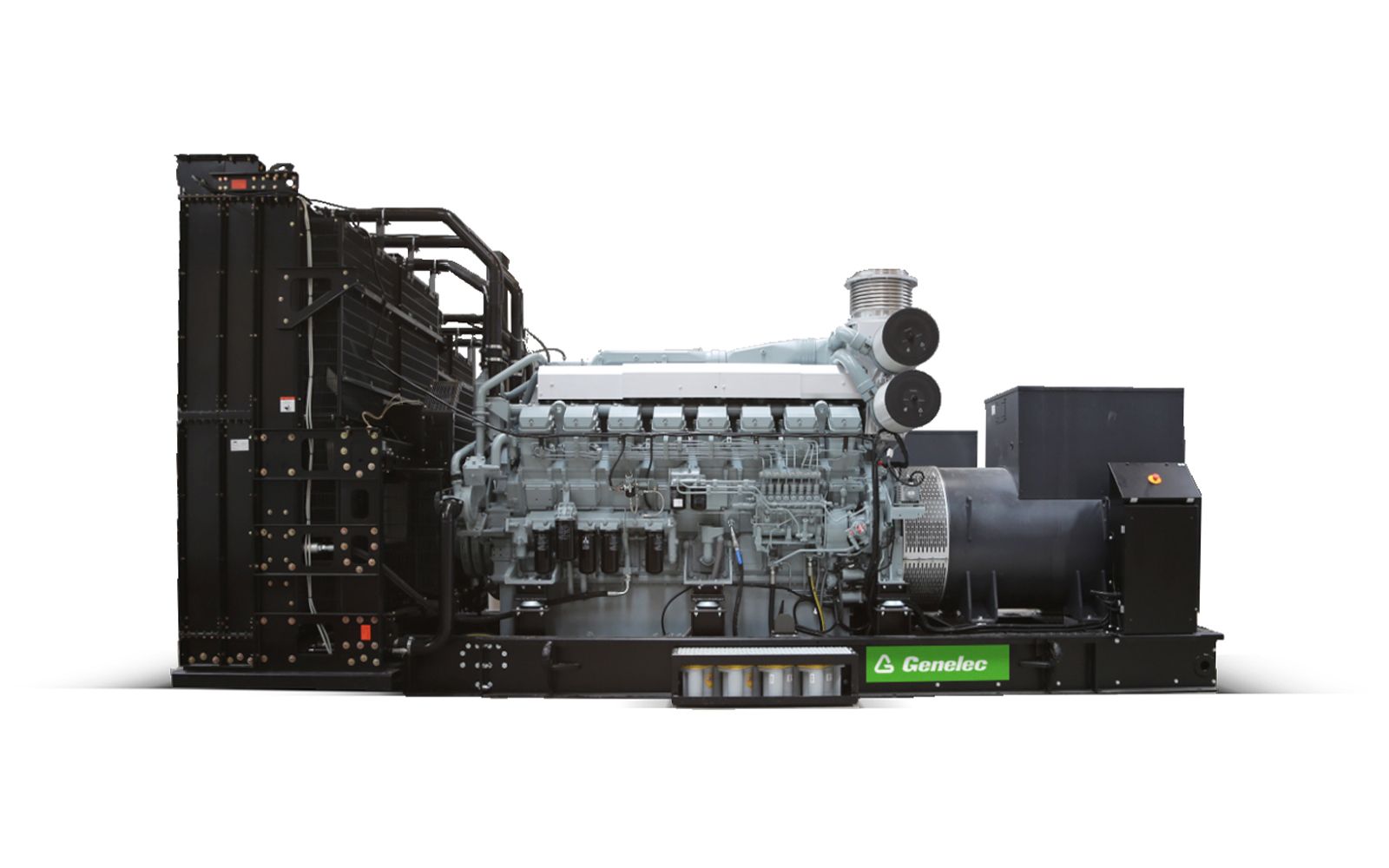 Groupe électrogène industriel triphasé 2295 kVA - GTW-2295 T5 - 50 Hz - Diesel - Mitsubishi - Genelec_0