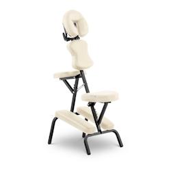 Helloshop26 - Chaise de massage assis pliante transportable professionnelle (cadre : acier, revêtement : PVC, capacité : 130 kg, sac 14_0007736 - 30_0