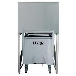 ITV Bac De Stockage Avec Chariot - 762X1016X1320 - Ext Inox Et Int Polyethylene - Capacite De Stockage:252Kg (Bac: 140 Kg/Chariot: 112 Kg) SCS150 - Ac_0