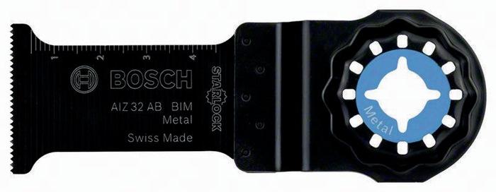 Lame de scie plongeante AIZ 32AB largeur 32 mm prof. D'immersion 50 mm Starlock paquet de 10 BOSCH_0