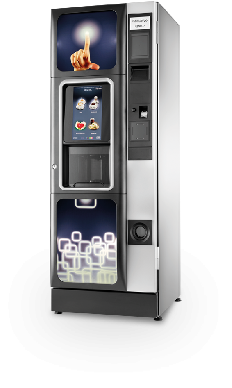 Machine à café automatique avec monnayeur, pour des boissons parfaites à base d'expresso - concerto touch_0
