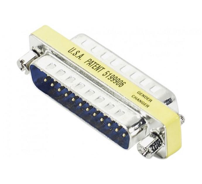 Mini coupleur DB25 - M/M 83230 - port série blindé avec contacts dorés_0