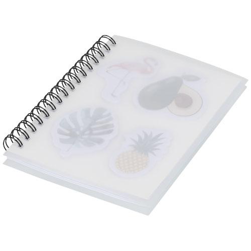 Notes adhésives Jungle - Carnet format A6 avec 60 feuilles blanches et 20 notes par design_0