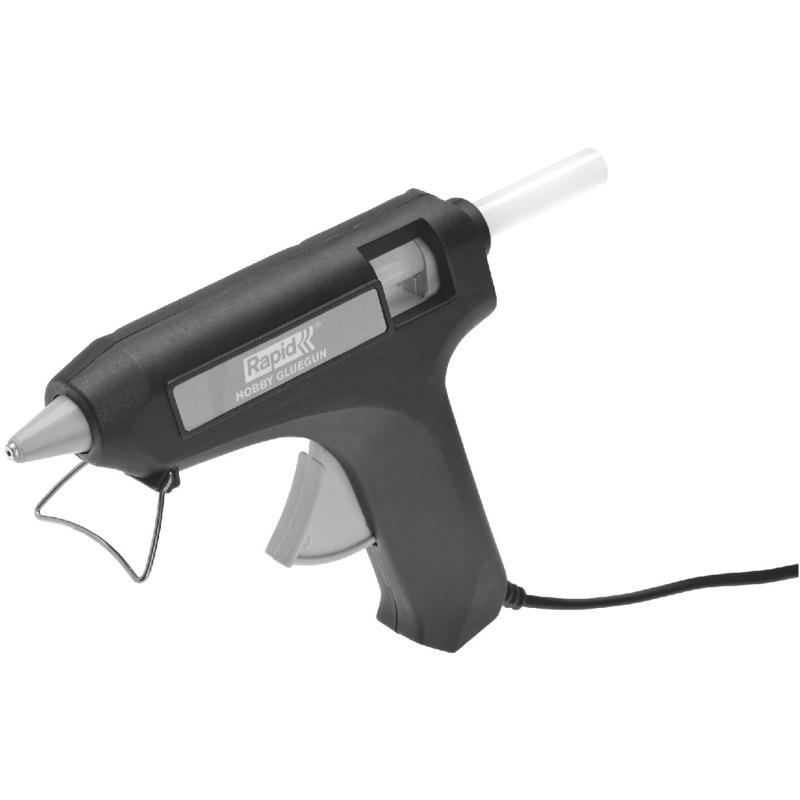 Pistolet à colle Hobby Glue Gun - Rapid Agraf - Compact et fiable avec bâtons de colle Ø12 mm inclus_0