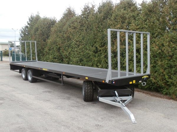 Plateau fourragers 6 roues - robust 2000 - longueur du plateau 12 m - ptac 23000 kg_0