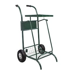 Rossignol - Chariot de voirie 2x110L roues pneumatique MOBISAC - vert mousse - vert métal 57229_0