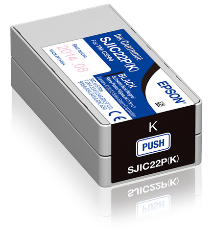 SJIC22P(K): Ink cartridge for ColorWorks C3500 (Black)_0