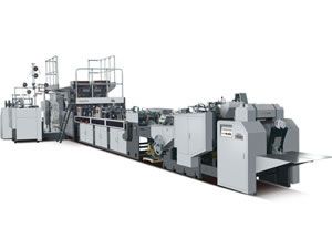 SZB1050S - Machine à fabriquer des sacs cabas en papier avec poignées intégrées pour production automatisée_0