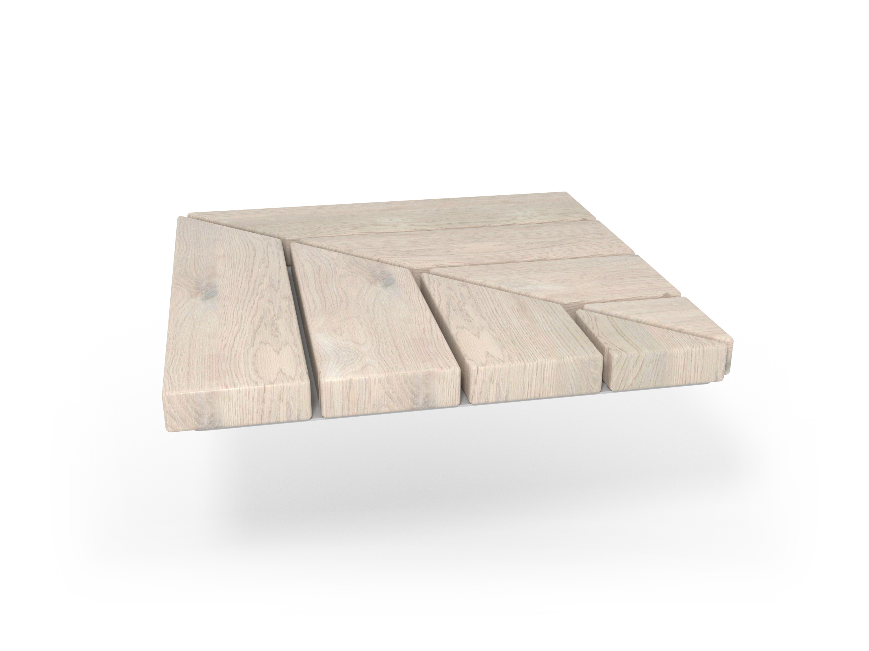 Accessoire pour banc public Seat Rosenlund réf 8079649 - Hags - 600x600 mm - Montage 1h_0