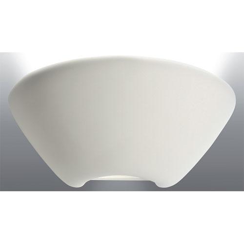 Applique fixe 230V en plâtre blanc Viki - 70W max - Classe II - IP20_0