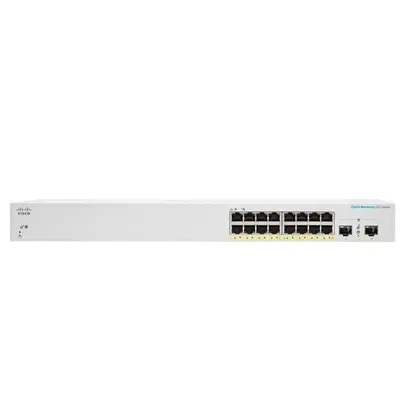 Cisco CBS220-16P-2G Géré L2 Gigabit Ethernet (10/100/1000) Connexion Ethernet, supportant l'alimenta_0