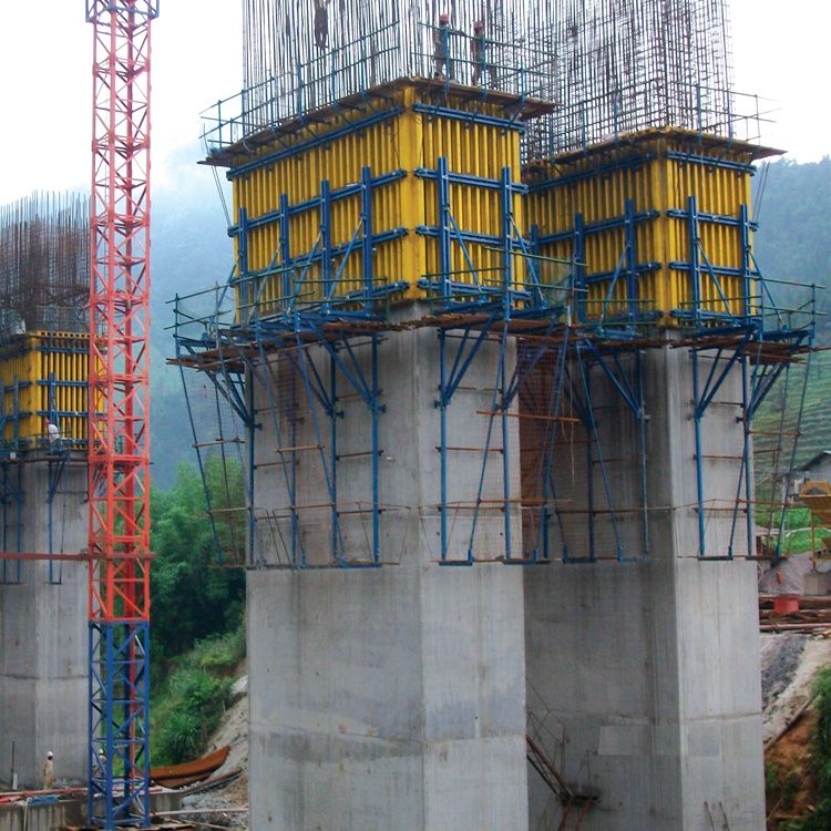 Coffrage d'escalade Lijian - acier, avec certification ISO9001 et capacité d'approvisionnement annuelle de 10000T_0
