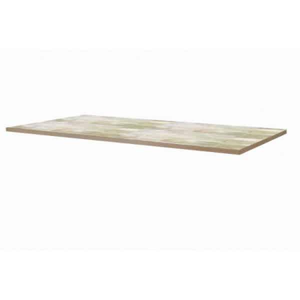 Dessus hêtre supplémentaire, pour table inox, longueur 1600 mm_0