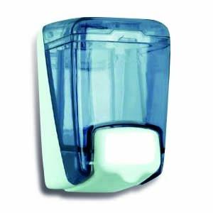 Distributeur de savon à remplissage direct 0.4L - Distribution par bouton poussoir et fermeture à clé_0