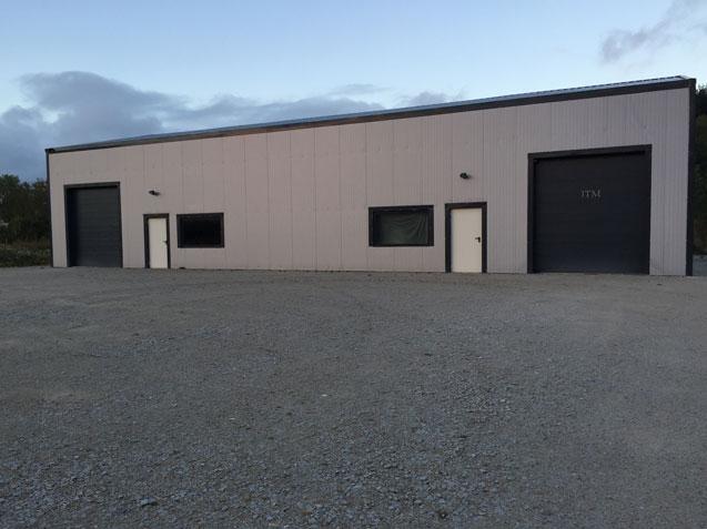 Garage monopente