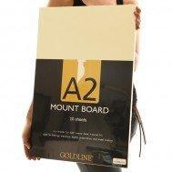 GMB2/ASTLZ - LOT DE 10 PASSE-PARTOUT, FORMAT A2, ÉP. 1,25 MM, COLORIS ASSORTIS 10 TEINTES CLAIRES