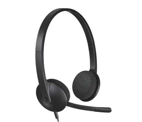 H340 USB Computer Headset Avec audio numérique_0