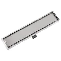 Helloshop26 - Caniveau drain de douche linéaire 63 cm acier inoxydable 02_0003047 - 3000105581531_0