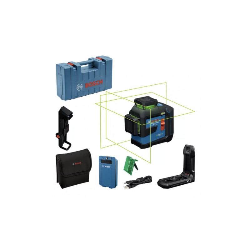 Laser lignes GLL 80-33 G + Batterie BA 3.7V 3.0Ah XL - BOSCH | 0601065501_0