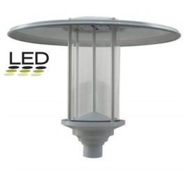 Luminaire d'éclairage public éole / led / 36 w / 4386 lm / en aluminium / hauteur conseillée 5 m_0
