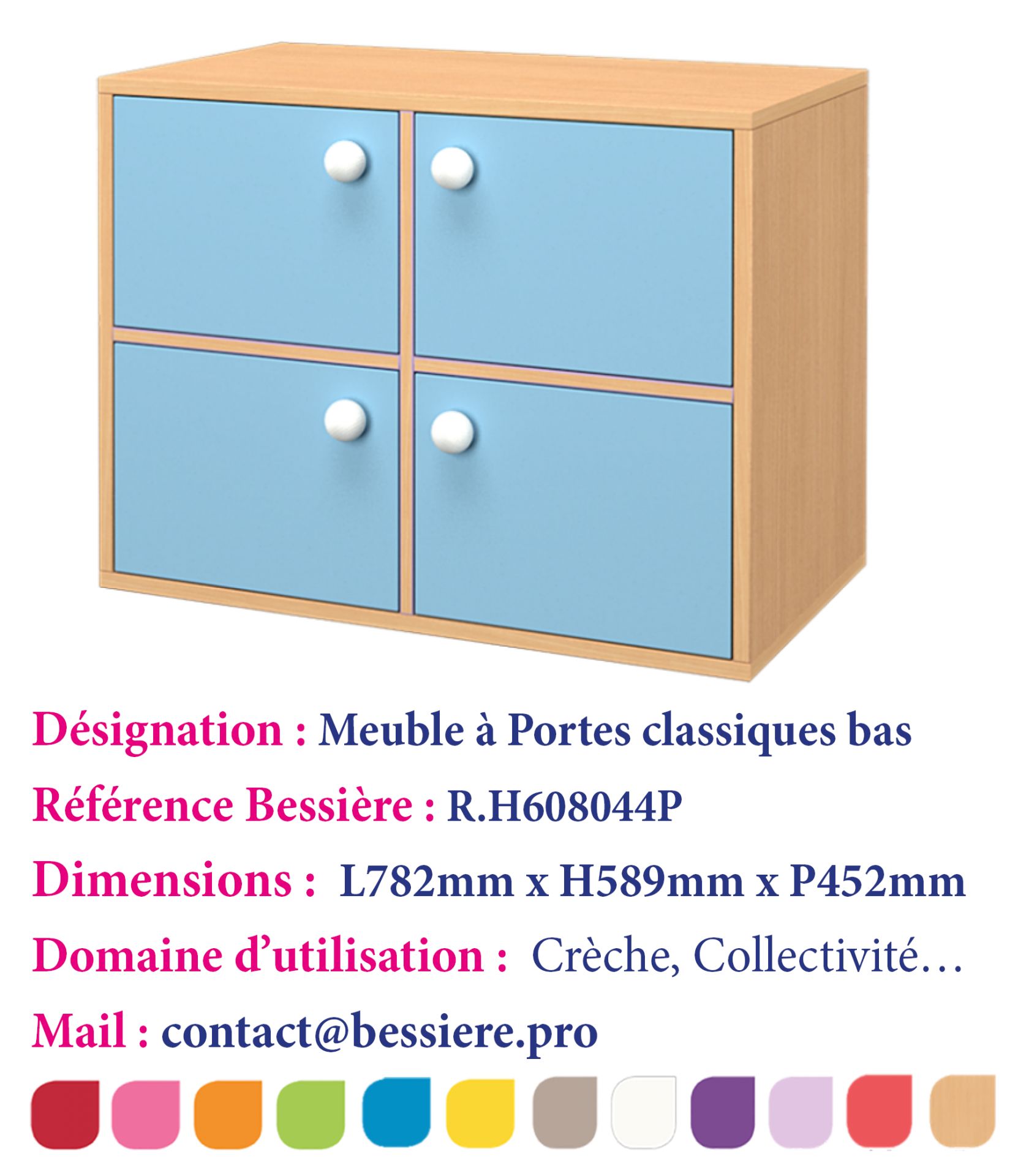 Rangement Doudous En Bois Avec Corde élastique - 150 X 40 X 40 Cm, Freins 360°, Pour Chambre D'enfant