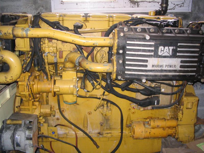 Moteur marin caterpillar type 3406 b_0