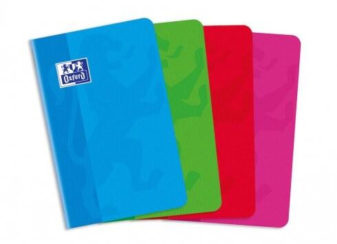 Oxford Lot de 10 Carnet Color Life piqué 9x14, 96p./48 feuilles 90g/m², quadrillé 5x5, coloris assortis (4) - 3020122774143_0