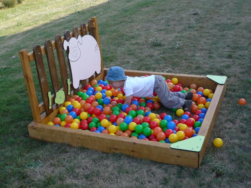 Piscine à balles - Structure pour aire de jeux - Pour enfants de 1 à 4 ans_0