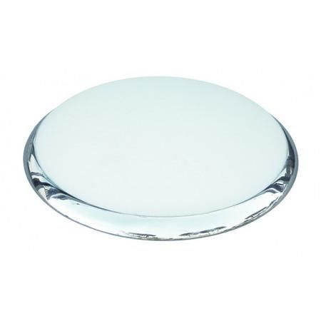 Plafonnier pour salle de bain Carpi - 2 ampoules E27 - finition chrome - IP44 - diamètre 33 cm_0