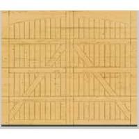 Porte de garage sectionnelle Hormann LTH 40 - en bois - double paroi - pin du nord ou hemlock_0