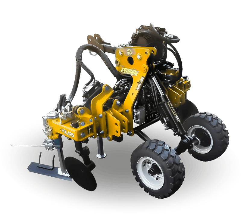 Porte-outils interceps double  fonctionnant avec circuit hydraulique du tracteur  - POLARIS TROLLEY PRO 04 SE_0