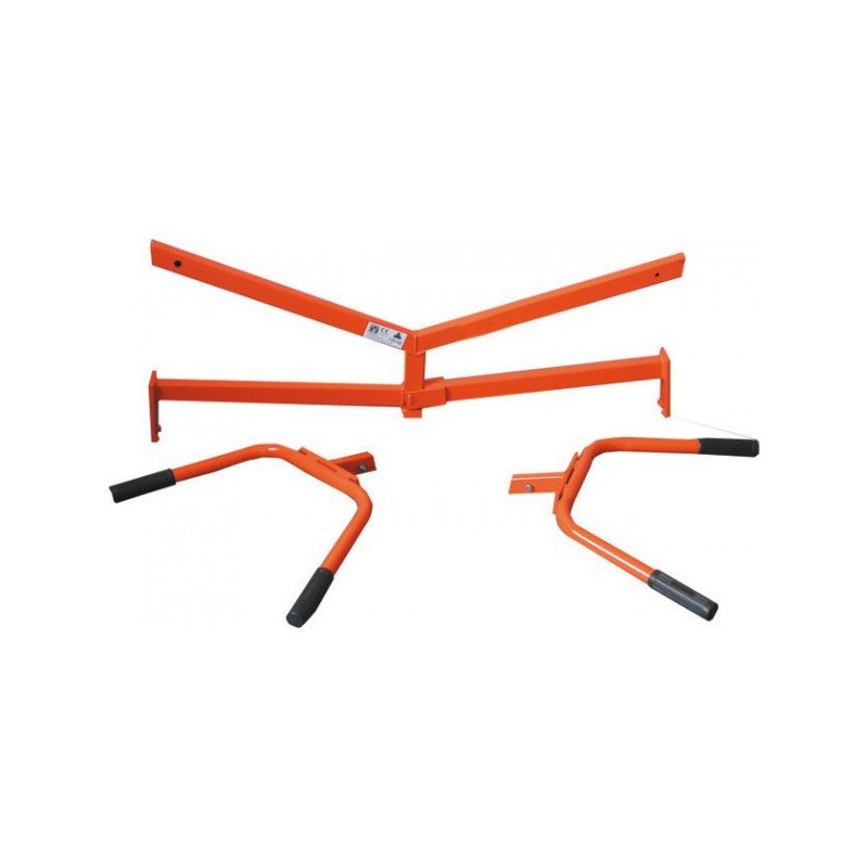 Pose bordures 2 mains Mondelin - acier de haute qualité pour bordures standard 1m - réf : A-14-01783_0