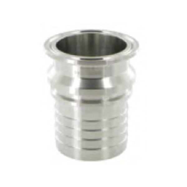 Raccord CLAMP à douille annelée sans collerette – Inox – Plusieurs dimensions disponibles_0