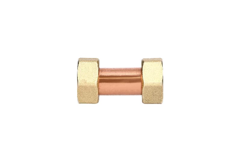 Raccord fou 2 pièces écrou prisonnier femelle 12 /17 laiton - GARIS - d09501b - 061770_0