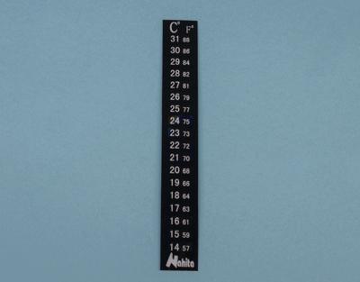 Thermomètre cristal liquide grand, 14/31 ºC - Ref.: KJR009_0