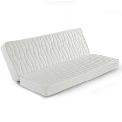 VS Venta-stock Matelas clic clac 130x200 cm pour canapé-lit, 13 cm de Hauteur - blanc mousse C9034_0